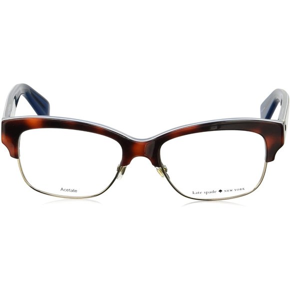 New Kate Spade Havana on blue Eyeglasses - Picture 2 of 4